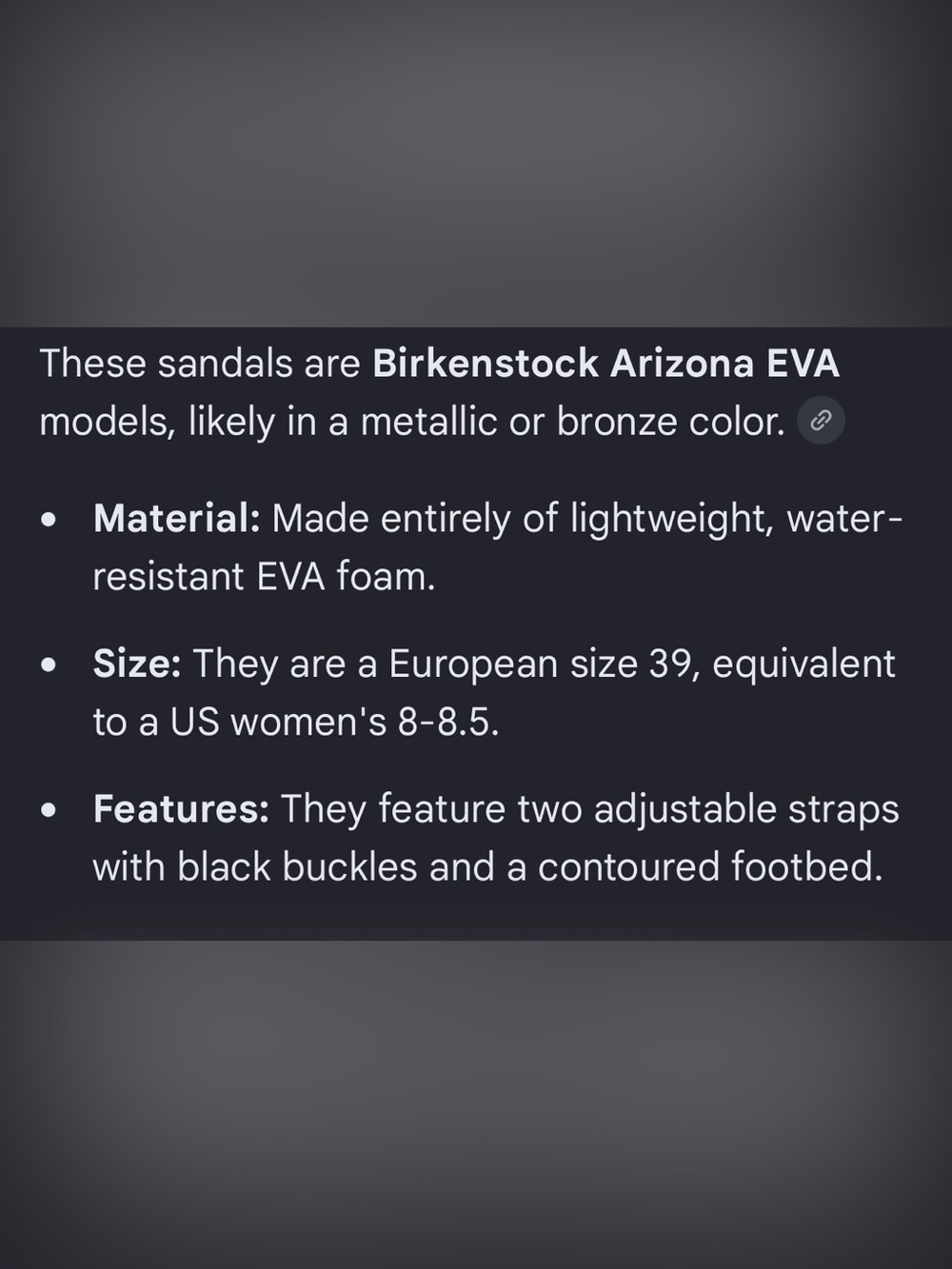 Birkenstock Brown Arizona-style Double Strap EVA Sandals - Picture 14 of 14